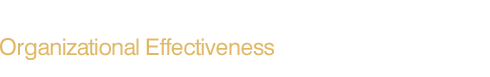 Organizational Effectiveness